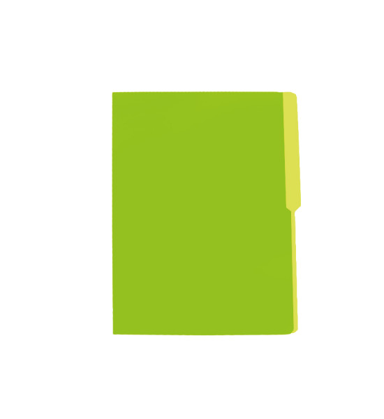 Folder de Color, Tamaño Carta, 135 gsm, Verde Limón,  Unidad
